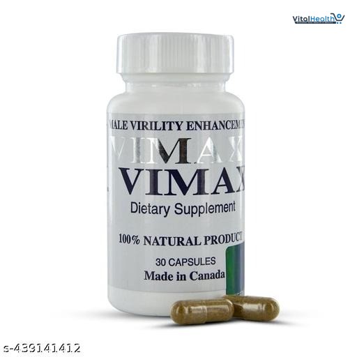 Vimax Pills Dietary Supplement Made in Canada _ 30 Count