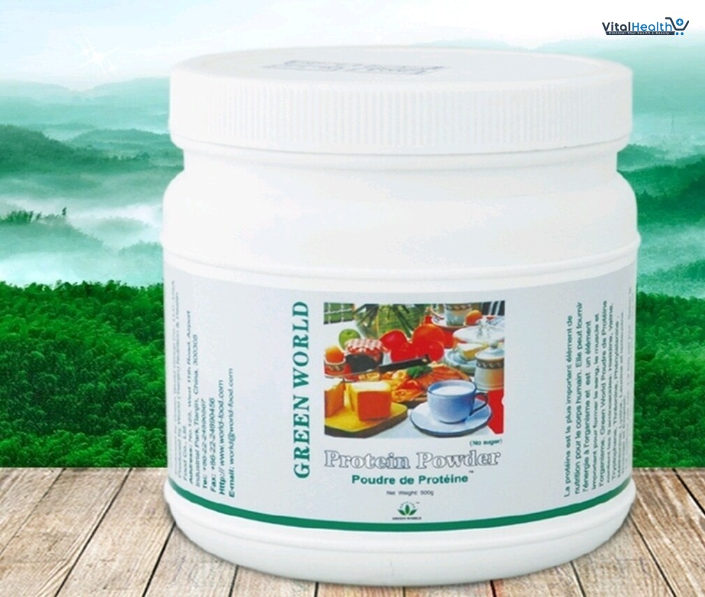 Green World Protein Powder 500G /Can Protein Powder For Muscle Growth
