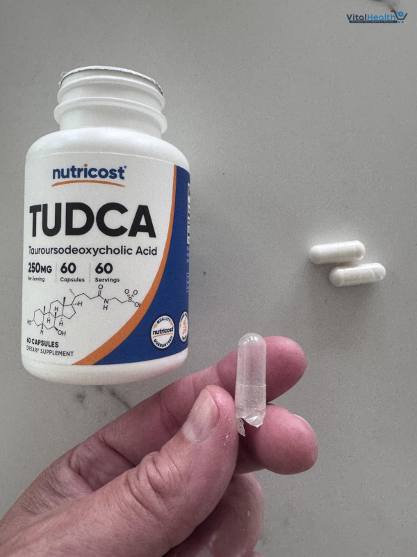 Nutricost Tudca 250mg, 60 Capsules (Tauroursodeoxycholic Acid) 60 Capsules