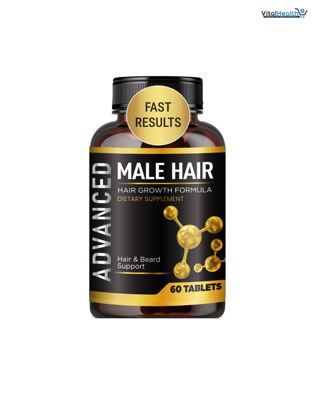 Hair Growth Vitamins With Biotin For Men-Anti Hair Loss Support Vitamins Pills