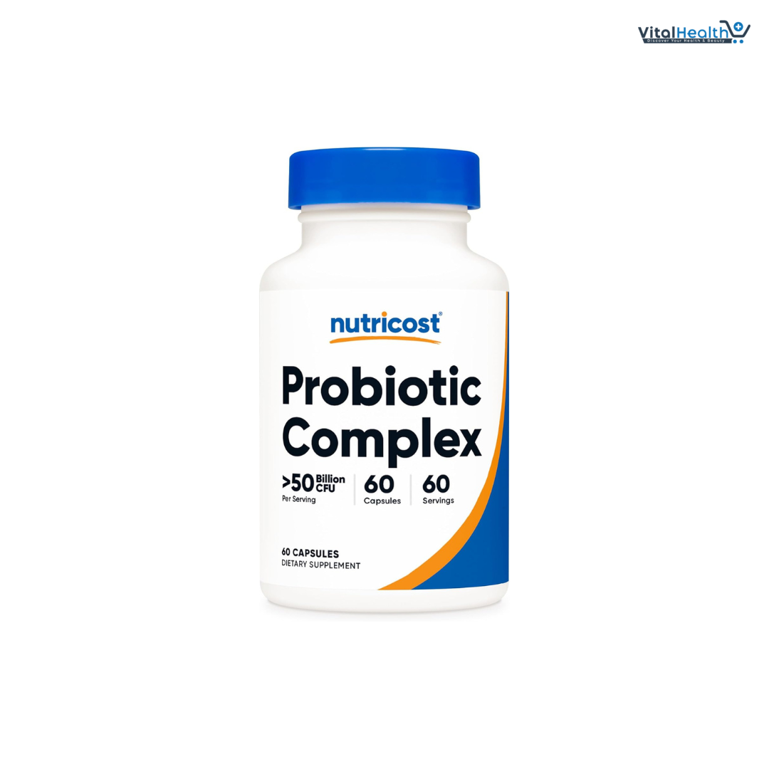 Nutricost Probiotic Complex - 50 Billion CFU, 60 Capsules