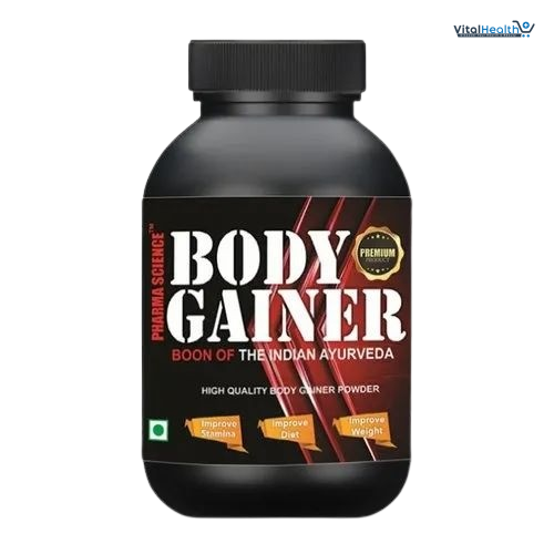 Pharma Science Body Gainer, Muscle Mass Weight Gainer Powder with Enzyme Blend-150gm