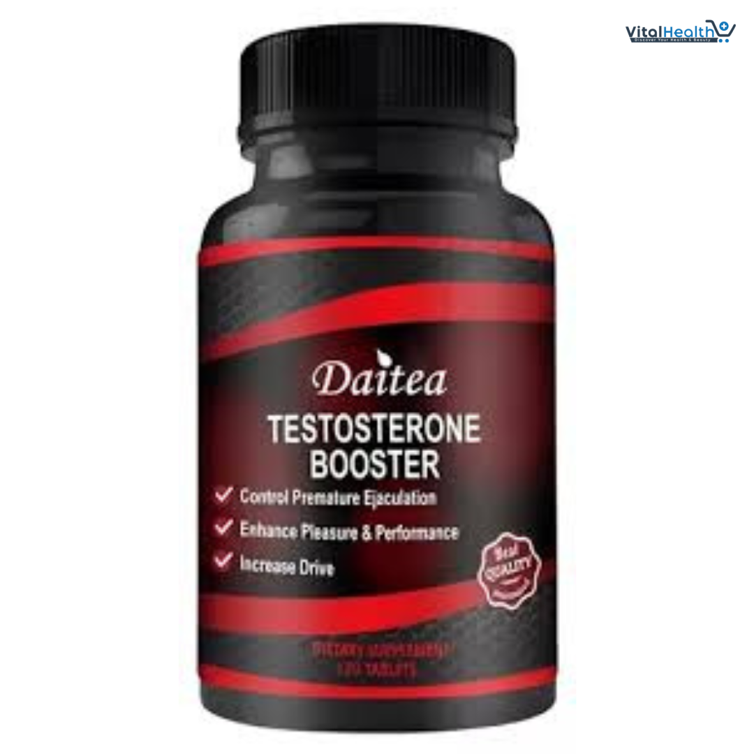 Daitea Testosterone Booster - Increase Strength, Stamina, Energy - Endurance Test Booster, Muscle Growth Improve Performance