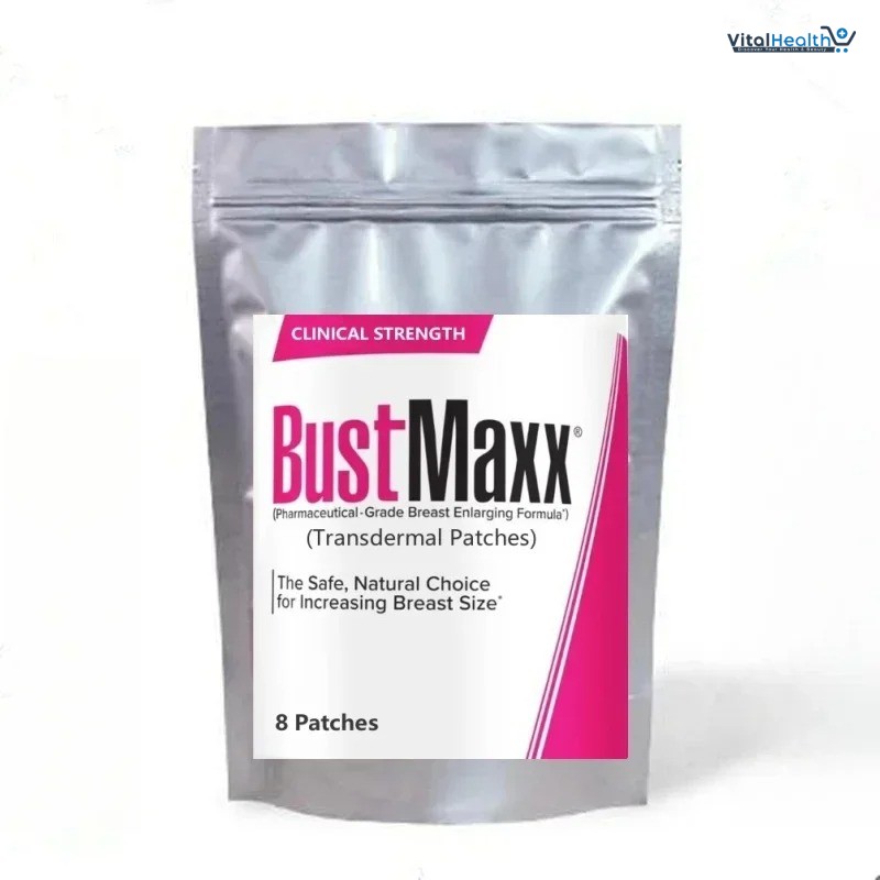 Bustmaxx Transdermal Patches Breast Enlarging Formula Safe & Natural