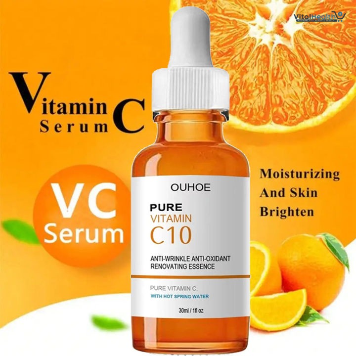 OUHOE Pure Vitamin C 10 Wrinkle Remover Face Serum
