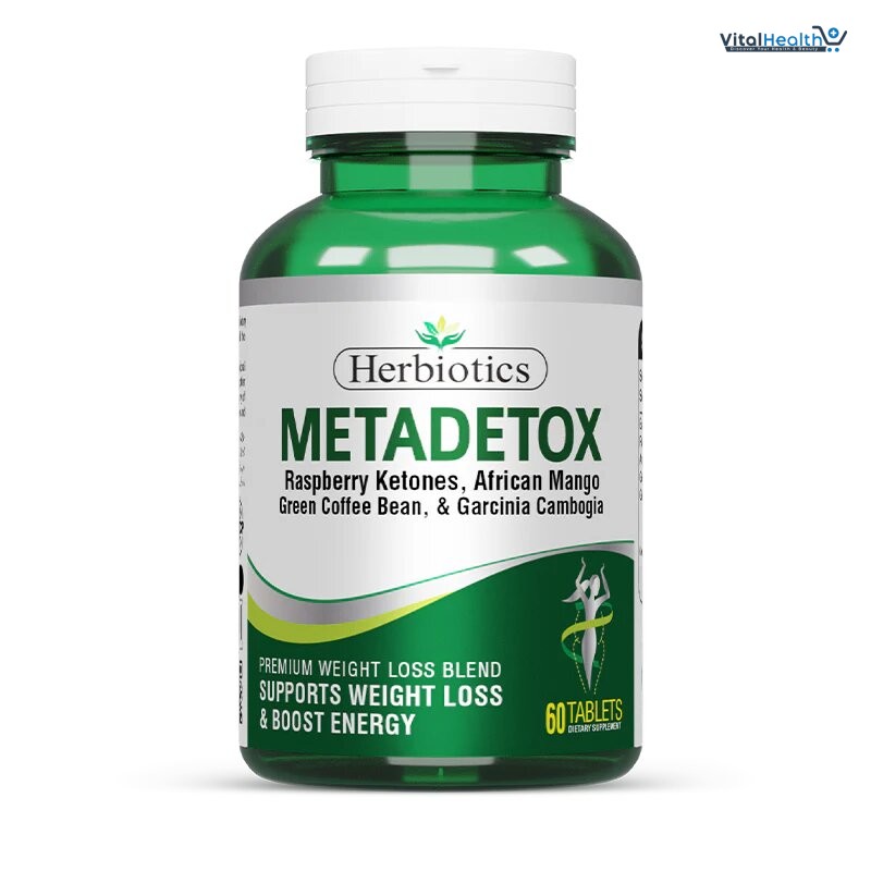 Herbiotics Metadetox Weight Loss Supplement 60 Tablets