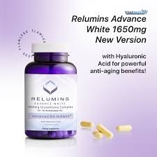 Relumins Advance White Active Glutathione Complex 1650mg _ 90 Veggie Capsules